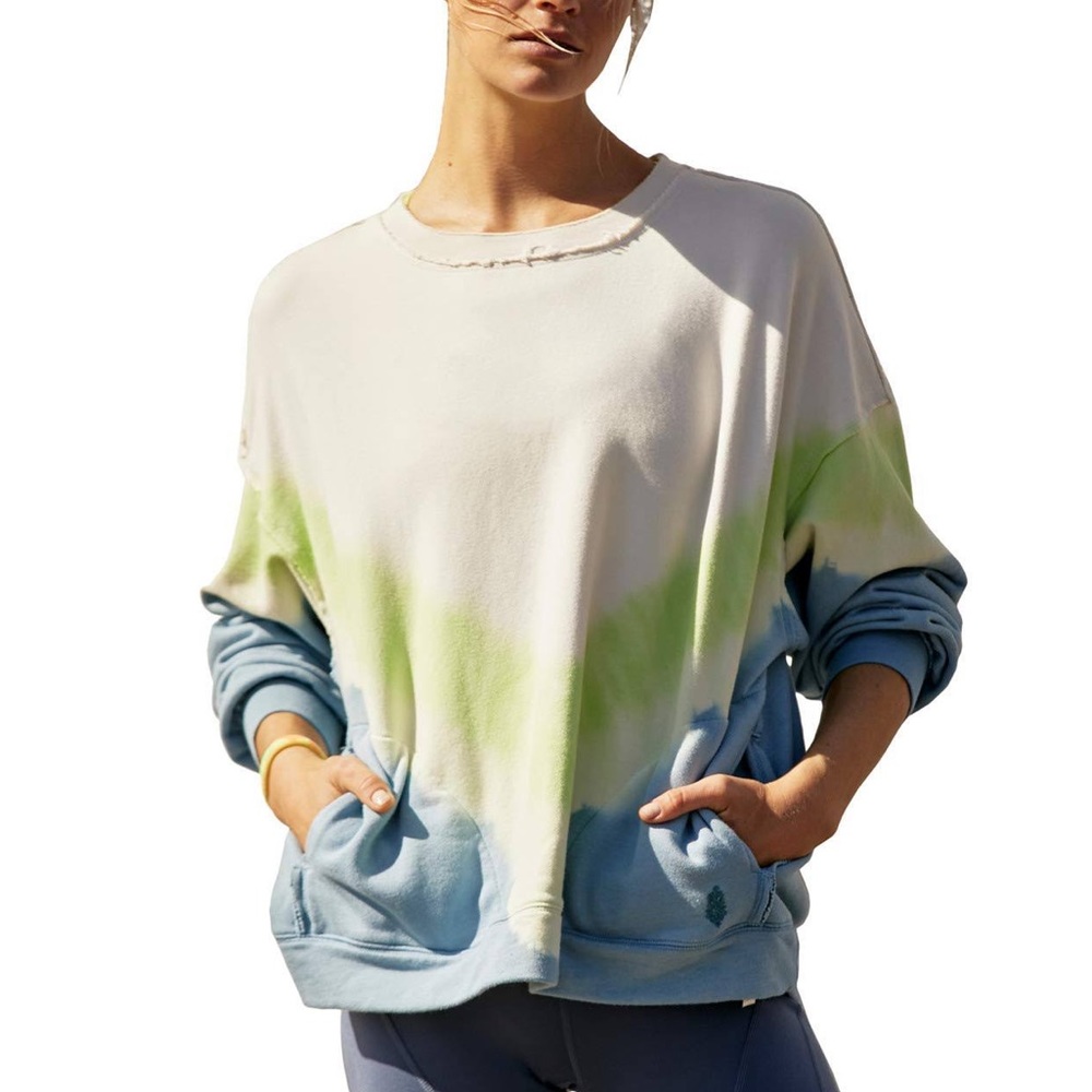 Free People boxy sweatshirt